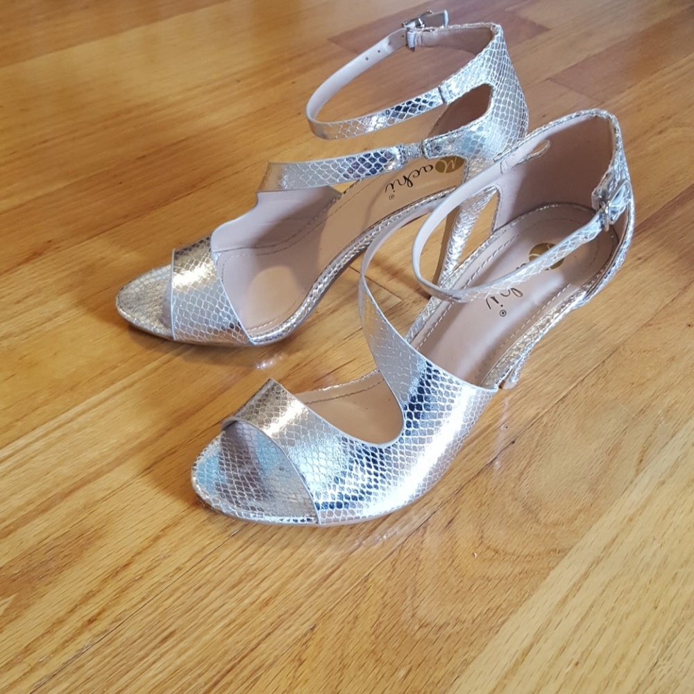 Strappy heels